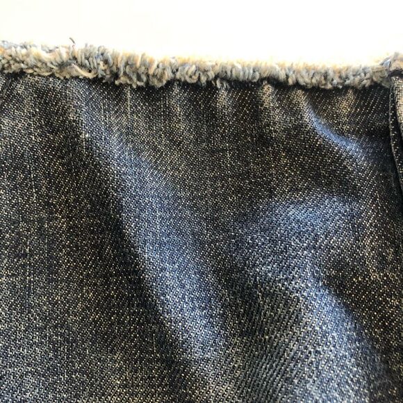 J. Crew Medium Wash Button Fly Jean Skirt Size 12 - Picture 3 of 11